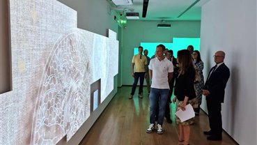 PRESIDENTE E VICEPRESIDENTE FVG VISITANO LO SMART SPACE DELLA FONDAZIONE CARIGO