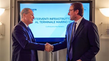 SIOT INVESTE 44,4 MILIONI PER IL POTENZIAMENTO DEL TERMINALE MARINO DI TRIESTE